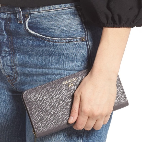 πTED BAKER London gray wallet π - Picture 3 of 7